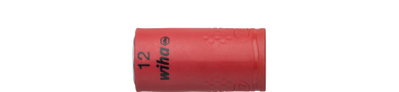Wiha Insulated nut driver insert 3/8" hexagon head 12.0 mm x 45 mm (43068)