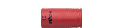 Wiha Insulated nut driver insert 3/8" hexagon head 13.0 mm x 45 mm (43069)