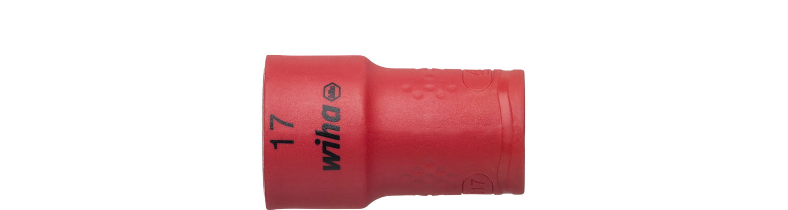 Wiha Insulated nut driver insert 3/8" hexagon head 17.0 mm x 45 mm (43072)