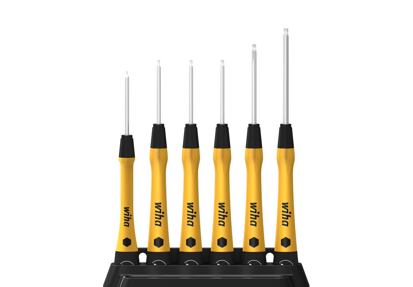 Wiha Fine screwdriver set PicoFinish® ESD TORX®, 7 pcs. incl. holder (43708)