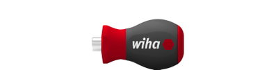 Wiha Screwdriver with bit holder magnetic Stubby, 1/4" 57 mm (29463)