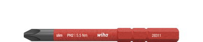 Wiha slimBit electric bit Phillips PH2 x 75 mm (34584)