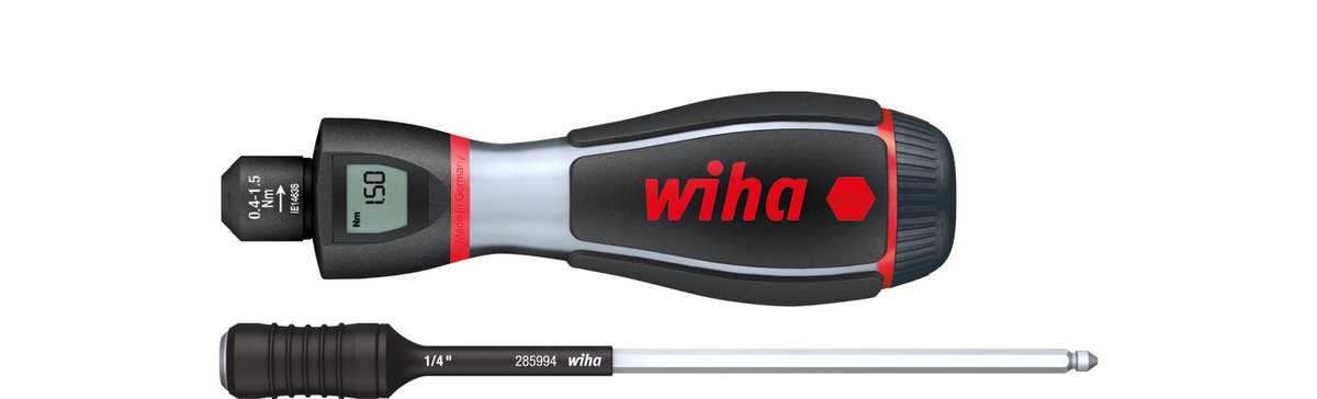 Wiha Torque screwdriver iTorque® with digital scale 0.4 - 1.5 (36886)
