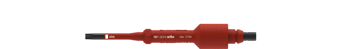 Wiha Interchangeable electric blade TORX® for torque screwdriver with T-handle electric T27 x 136 mm (38934)