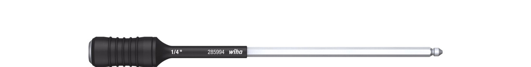 Wiha Bit holder clamping with ball for torque screwdriver with long handle 1/4" x 162 mm (27526)