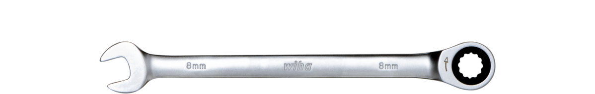 Wiha Ring ratchet open-end spanner 8 mm x 8 mm (30308)