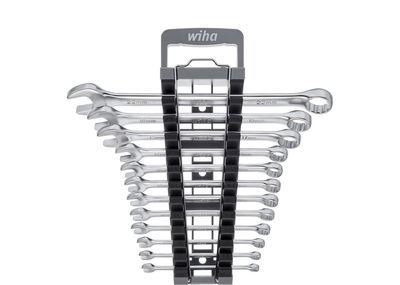 Wiha Ring open-end spanner set 12 pcs. in holder (45321)