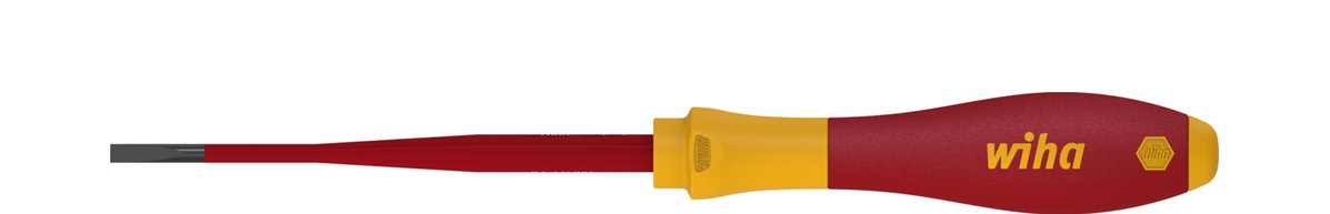 Wiha Screwdriver SoftFinish® electric slimFix Slotted 4.5 mm x 125 mm (35501)