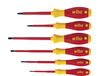 Wiha Screwdriver set SoftFinish® electric Slotted, Pozidriv 6-pcs (25477)