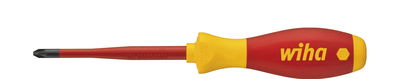 Wiha Screwdriver SoftFinish® electric slimFix Pozidriv PZ2 x 100 mm (35396)