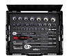 Wiha Nut driver and bit set 1/4" and 1/2" 60 pcs. in L Boxx (44685)