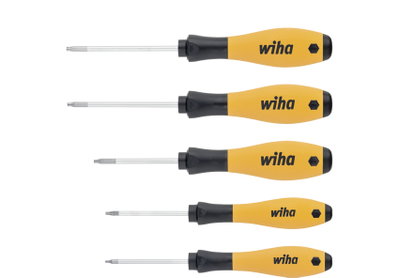 Wiha Screwdriver set SoftFinish® ESD TORX® 5-pcs. (27253)