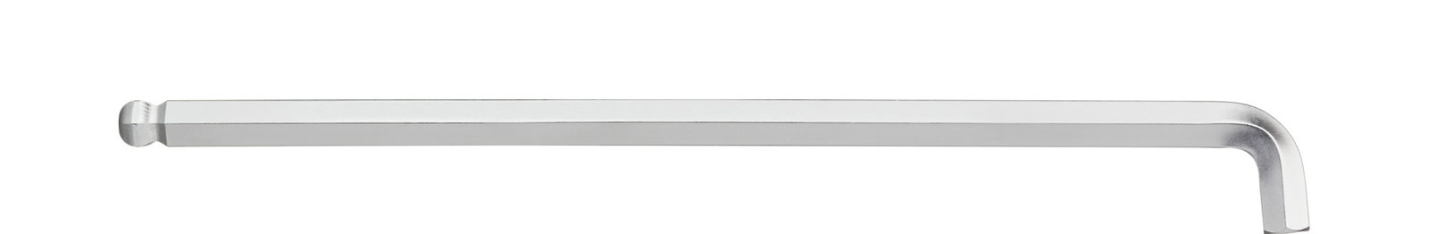 Wiha L-keys Hexagonal ball end with short side, matt chrome-plated (35482)
