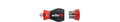 Wiha Screwdriver with bit magazine magnetic Slotted, Phillips with 6 bits, Stubby, 1/4" (10386)