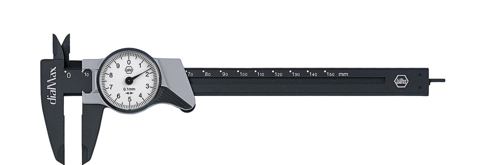Wiha Analogue callipers dialMax Reading 0.1 mm 150 mm (27082)