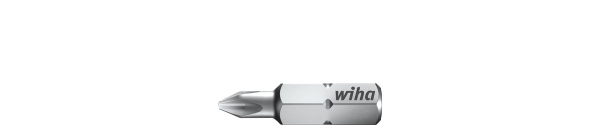 Wiha Bit set Standard 25 mm Phillips (PH1), 10-pcs. 1/4" C6,3 in box (10151) – Image 2 of 4