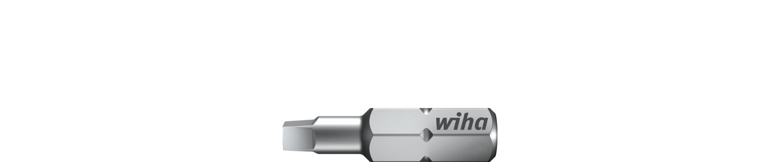 Wiha Bit Standard 25 mm Internal square (#1) 1/4" in box 2 pcs. (38658)