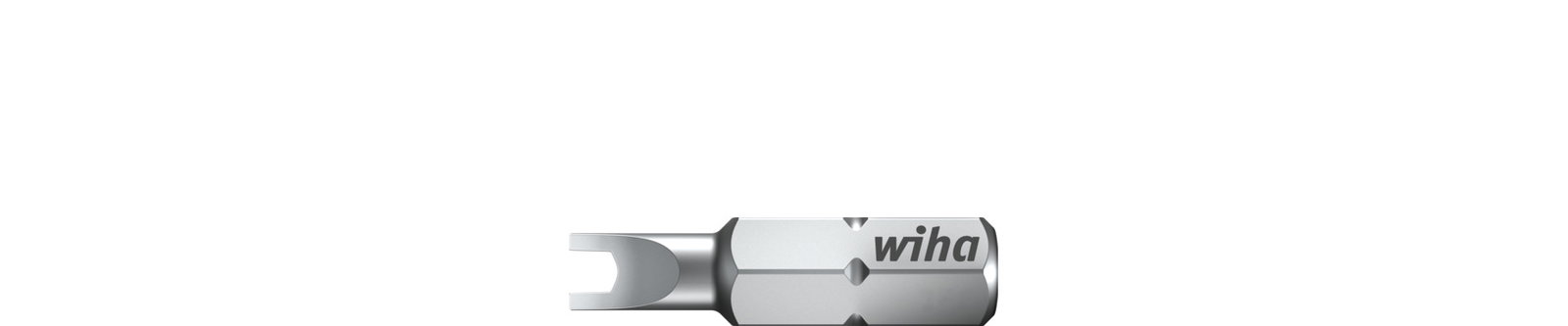 Wiha Bit Standard 25 mm Spanner 1/4" C6,3 4 mm (27064)