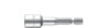 Wiha Socket-wrench insert 55 mm Hexagon head 1/4" E6,3 7.0 mm (04511)