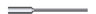 Wiha Extension 100 mm for micro-bits form 4 mm and Fine screwdriver ESD 4.0 mm, 4.0 mm (40663)