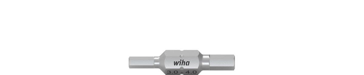 Wiha Double bit set Internal hexagon (3.0/4.0), 10-pcs. in box (43864)