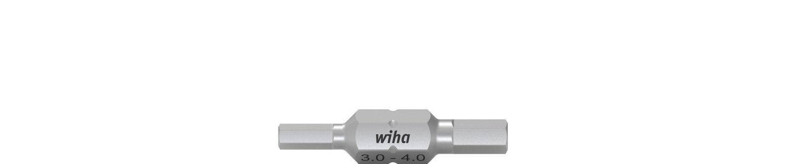 Wiha Double bit set Internal hexagon (3.0/4.0), 10-pcs. in box (43864)
