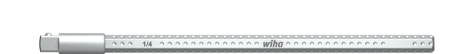 Wiha Interchangeable blade SYSTEM 6 1/4" square adapter for nut driver inserts 150 mm (03883)