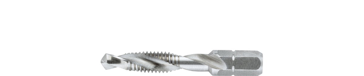 Wiha Combination drill bit 1/4" M8 x 51 mm (27901)