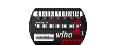 Wiha Bit set BitBuddy® TY bit 29 mm TORX®, 8-pcs., 1/4" C 6.3 (42136)