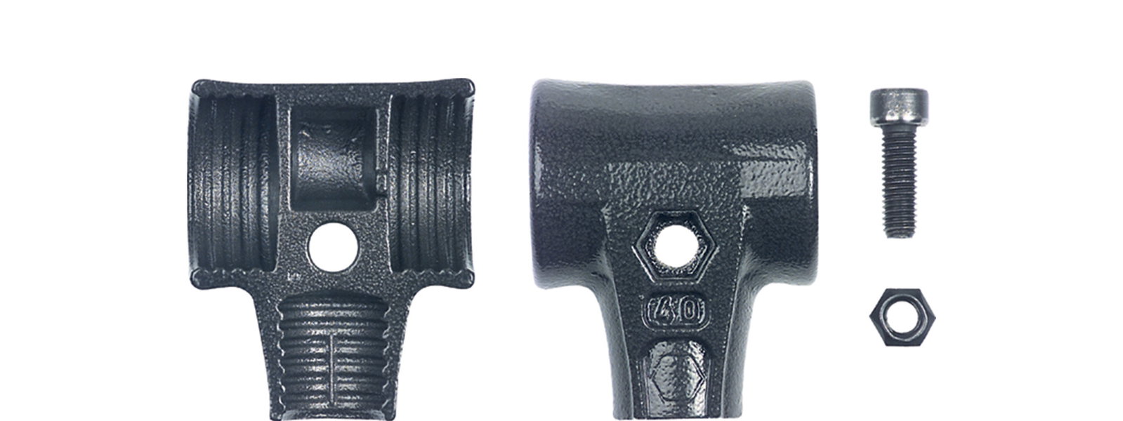 Wiha Hammer housing set with screw and locknut for soft-faced hammer"safety" 60 (26671)