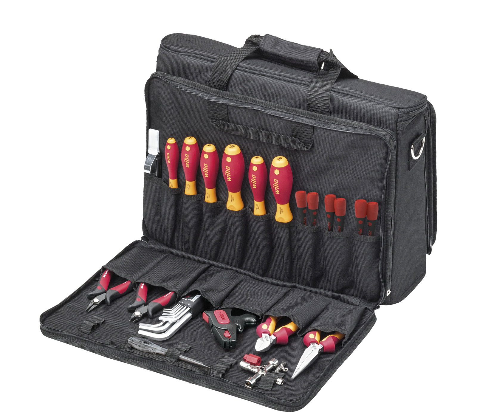 Wiha Tool set service technician assorted 30-pcs. incl. bag (43879)