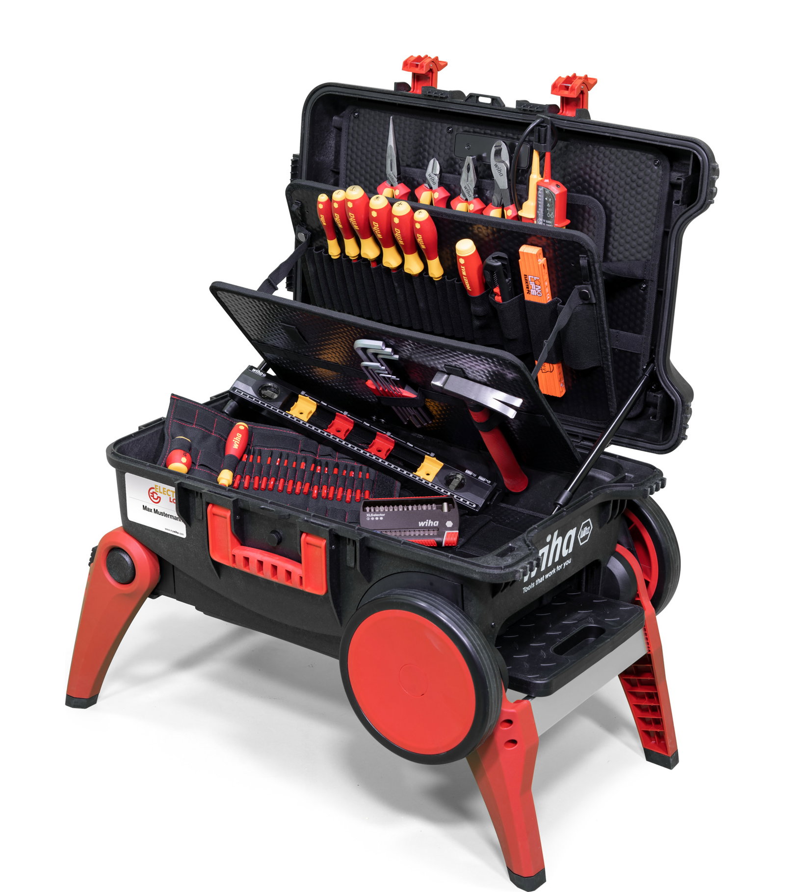 Wiha Tool case XXL 4 trolley electric 80-pcs. (45734) – Image 2 of 38