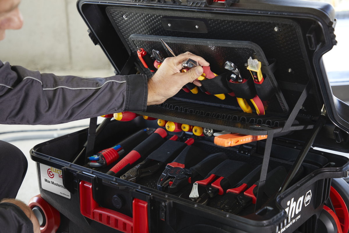 Wiha Tool case set XXL III electric assorted 104-pcs. incl. case (44128) – Image 13 of 96