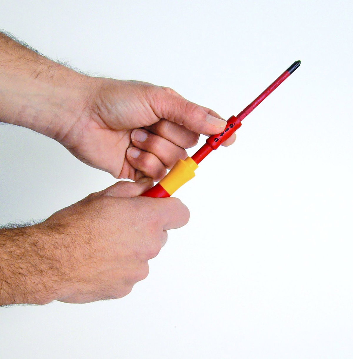 Wiha Screwdriver and bit set slimVario® screwdriver Slotted, Pozidriv, PlusMinus/Pozidriv, 10-pcs. incl. folding bag (41233) – Image 7 of 13