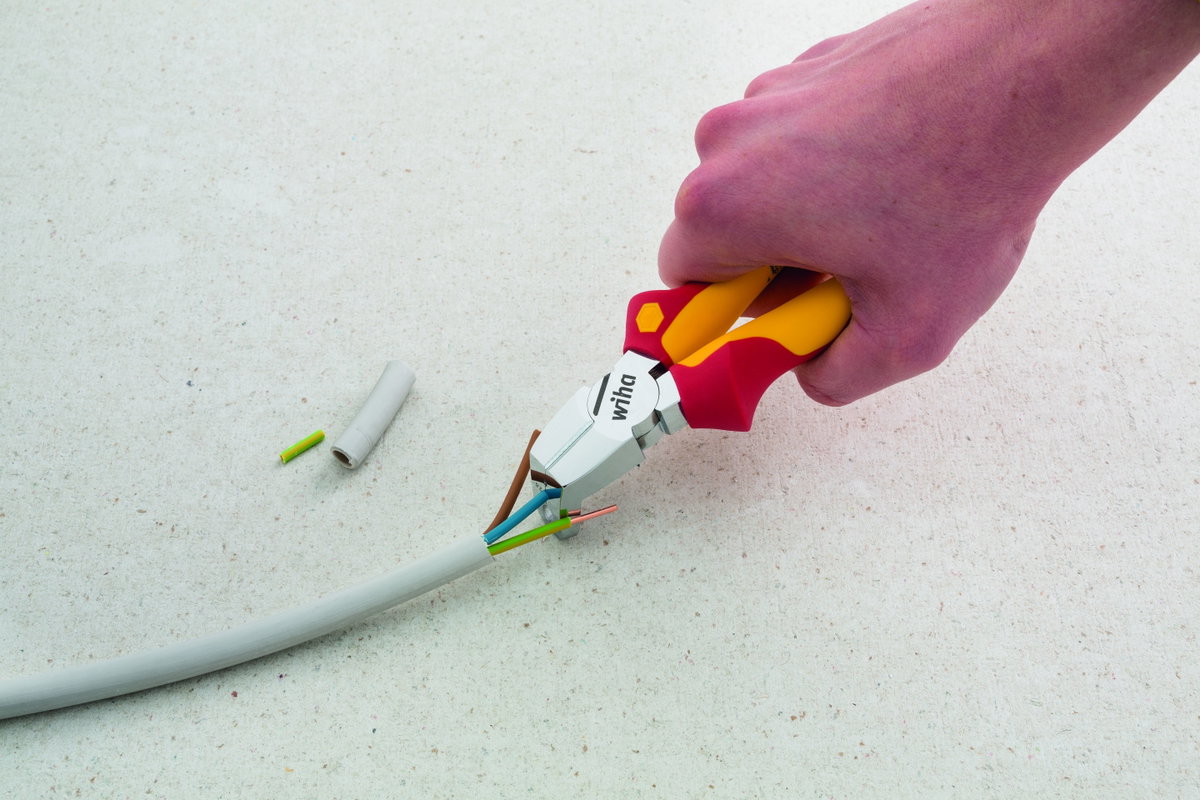 Wiha Installation pliers TriCut Professional electric 170 mm, 7" (38552) – Image 9 of 15