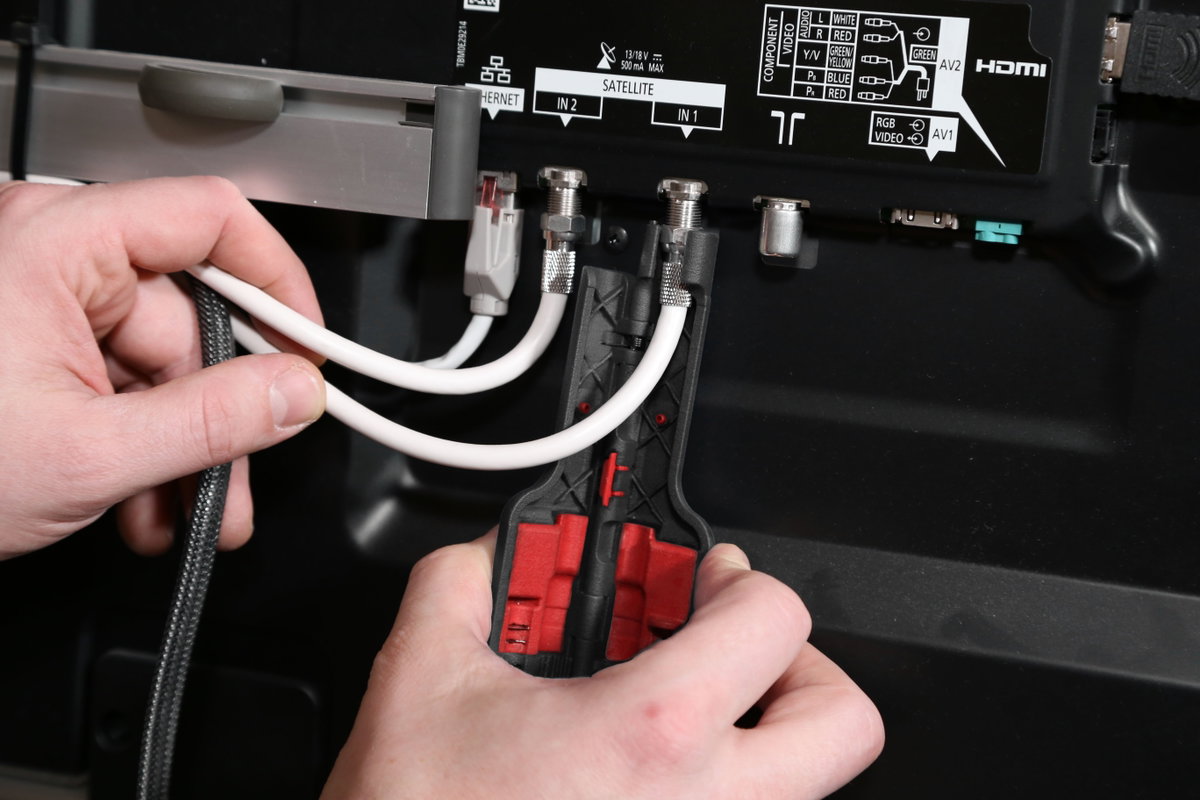 Wiha Stripping and assembly tool for coaxial cable with F-connector 125 mm (44241) – Image 5 of 13