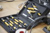 Wiha Tool set ESD Pliers, screwdriver, tweezers, 10-pcs. incl. tool pouch (43994)