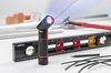 Wiha Flashlight with LED, laser and UV light including 3 AAA batteries 100 - 310 lm (41286)