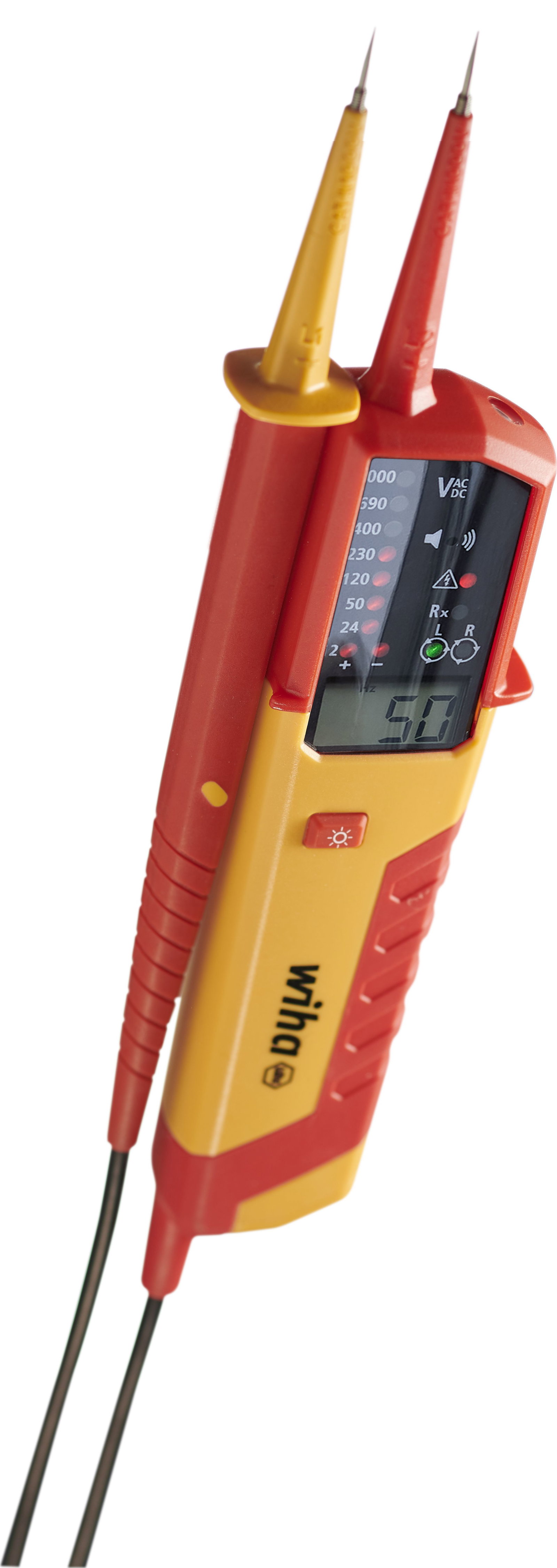 Wiha Voltage and continuity tester eMobility 12 – 1,000 V AC, CAT IV incl. 2x AAA batteries (44319) – Image 12 of 13