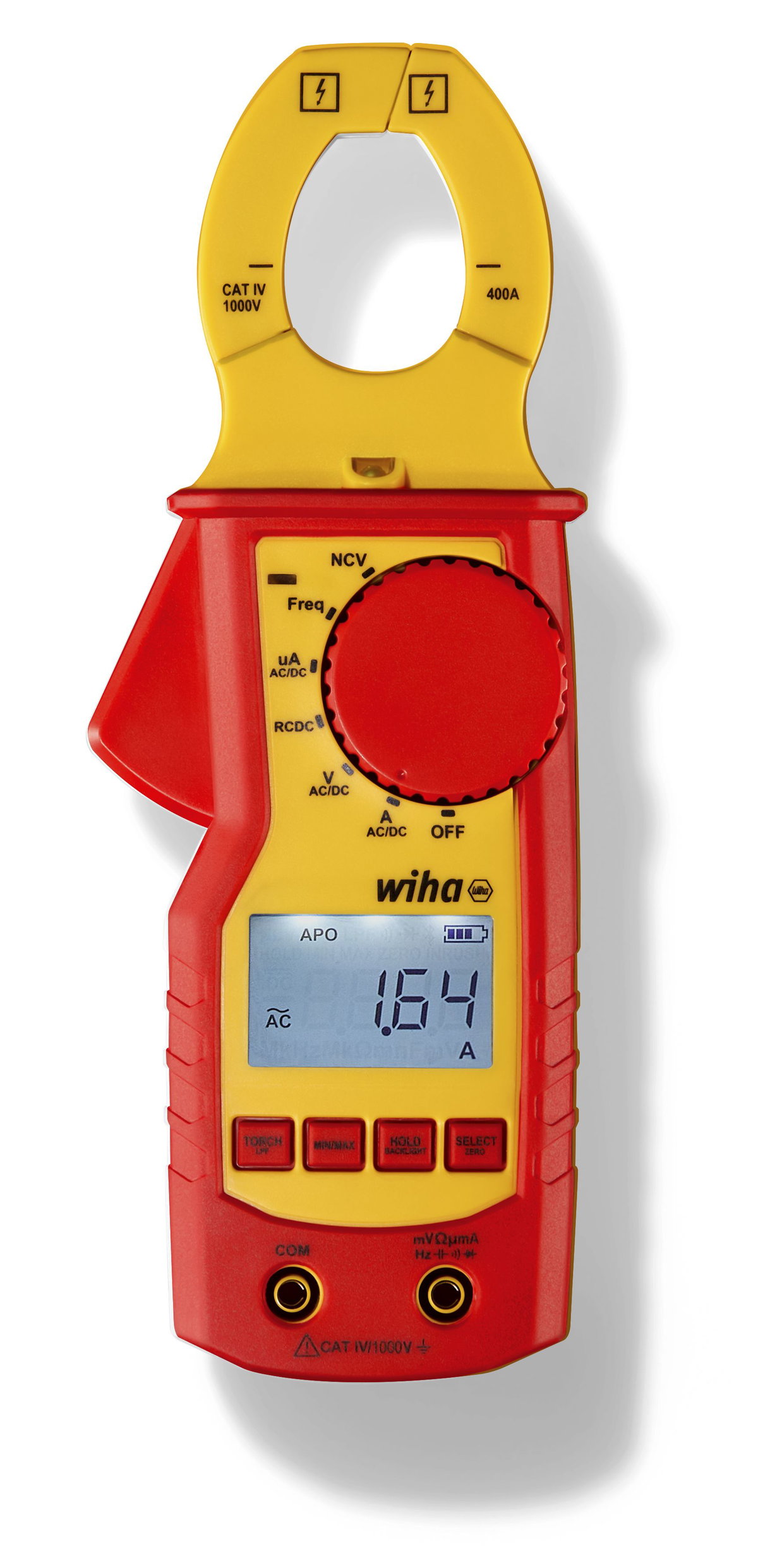 Wiha Clamp meter up to 1,000 V AC, CAT IV incl. 2x AAA batteries (45219) – Image 13 of 13