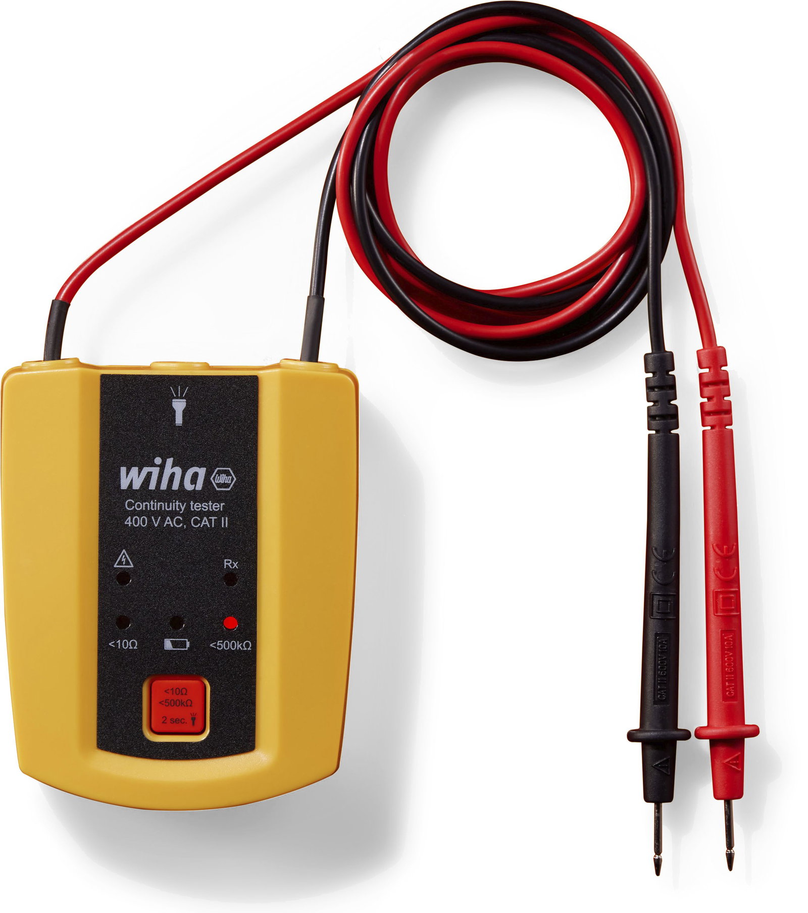 Wiha Continuity tester 400 V AC, CAT II incl. 2x AAA batteries (45222) – Image 10 of 10