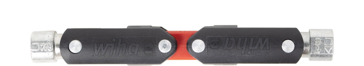 Wiha Universal key with double joint with triangular heads, square heads and double bit 7-9- 5 - 8- 3 - 5 (44001)