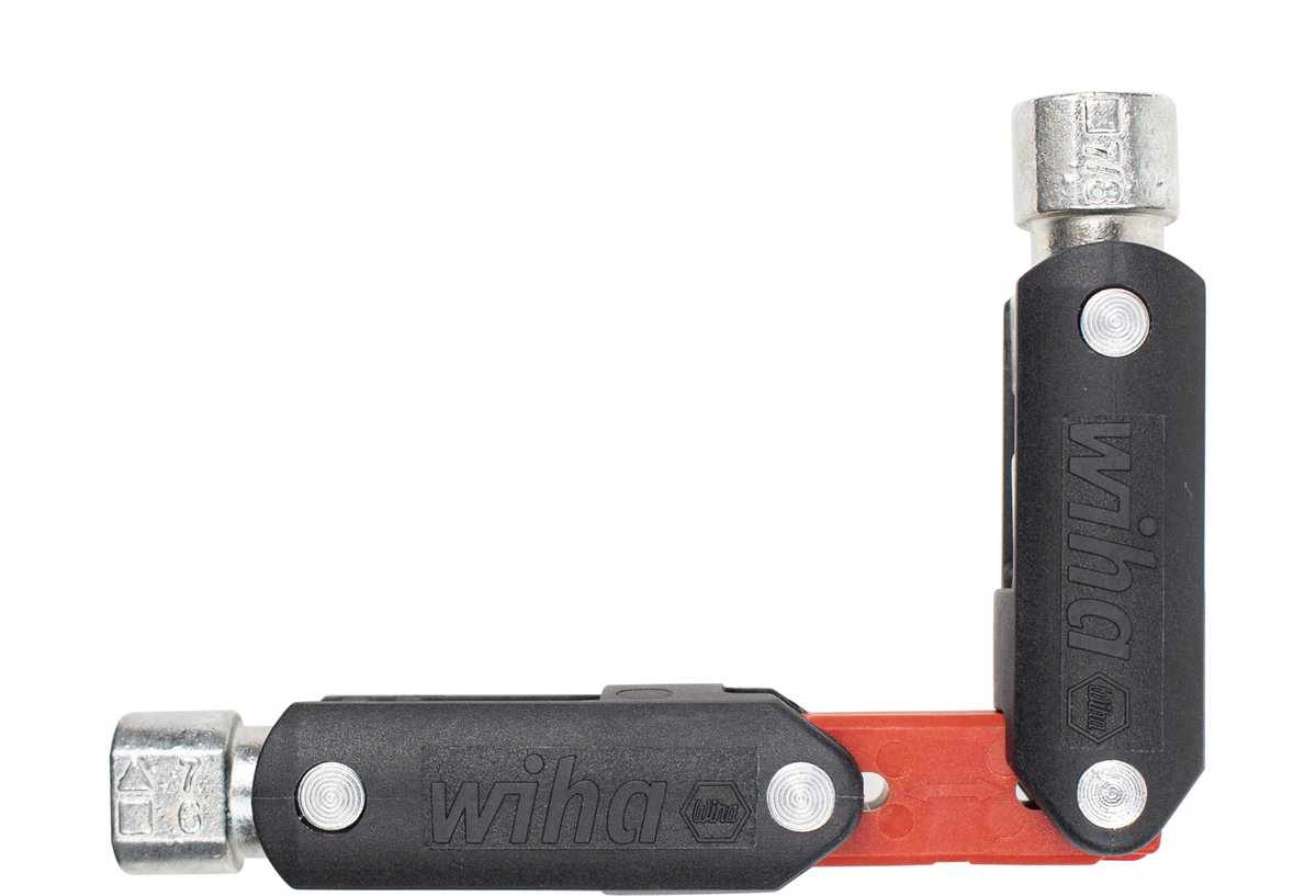 Wiha Universal key with double joint with triangular heads, square heads and double bit 7-9- 5 - 8- 3 - 5 (44001) – Image 4 of 14