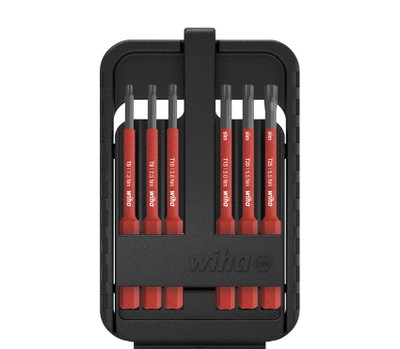 Wiha slimBit electric bit set TORX®, 6-pcs. (43153)