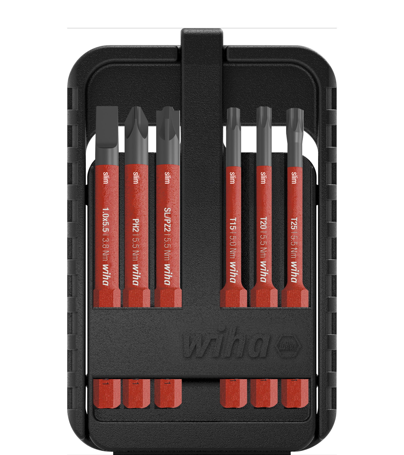Wiha slimBit electric bit set Mixed 6-pcs. (45804) – Image 2 of 3