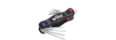 Wiha Multitool Mini PocketStar Slotted, Phillips internal hexagon, 8-pcs. in blister packSlotted, Phillips internal hexagon, 8-pcs. in blister pack (27936)