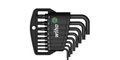 Wiha L-key set in Classic holder TORX®, 8-pcs., short, black oxidised (36461)