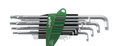 Wiha L-key set in ProStar holder Stubby TORX® ball end, 13-pcs. in titanium silver (40979)