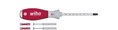 Wiha Dowel racket set SoftFinish® with 6 mm round blade and 4 dowels (41289)