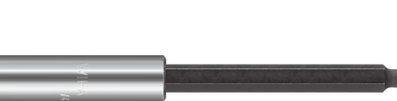 Wiha Bit holder magnetic, clamping with retaining ring 1/4" 100 mm (36092)
